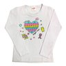 01 blusa feminina manga longa pop it coracao girls