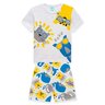 02 pijama camiseta e bermuda menino tigre brilha no escuro kyly