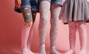 Looks Com Meia Calça e Short Infantil