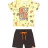 01 conjunto menino roar dinossauro elian