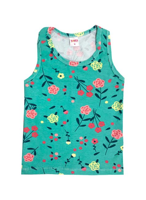 01 regata menina floral girls verde