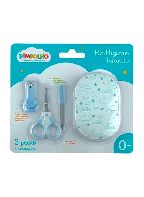 Kit Higiene Infantil Bebe Menino- Pimpolho