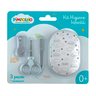 01 kit higiene infantil bebe unissex pimpolho