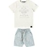 01 conjunto menino camiseta e bermuda prancha ondas rotativas ioluig