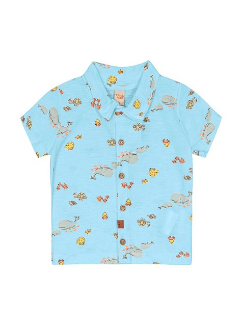 01 camisa menino manga curta bichinhos mar trick nick