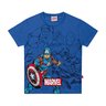 01 camiseta menino manga curta personagens marvel fakini