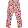 01 calca legging menina docinhos catolele pessego