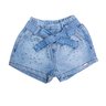 01 short jeans menina strass