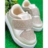01 tenis menina glitter velcro klin