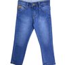 01 calca jeans menino detalhe couro botao byla boby