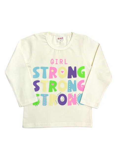 04 blusa menina strong strass girls