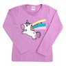 06 blusa menina unicornio girls
