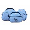 01 kit de bolsas maternidade bebe menino raposa mave baby