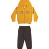 01 conjunto menino jaqueta veludo e calca moletom explorer elian