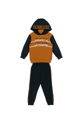 02 conjunto flanelado menino blusao e calca moletom strong kyly