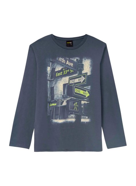 04 camiseta menino manga longa new york lemon