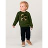 04 conjunto menino blusao e calca moletom bordado camp brandili
