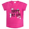 01 blusa menina manga curta all day girls rosa escuro