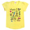 01 blusa menina manga curta let s rock girls