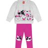 05 conjunto menina blusao e calca legging flanelada gatinho fashion kyly