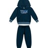 04 conjunto menino moletom flanelado blusao e calca team coloritta