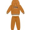 05 conjunto menino moletom flanelado blusao e calca team coloritta