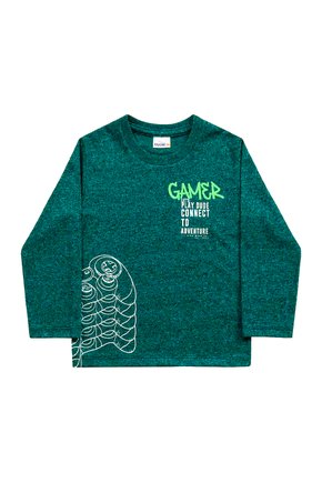 06 camiseta menino mescla gamer trick nick marrom 3