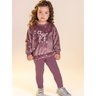 09 conjunto menina blusao peluciado e legging molecotton joy coloritta