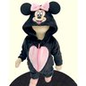 03 macacao bebe menina pelucia minnie fakini