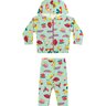 04 conjunto bebe menina moletom jaqueta e legging abelhinha elian