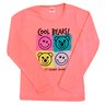 01 blusa menina emoji urso girls