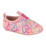 01 tenis menina neoprene coracoes molekinha rosa claro 22