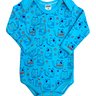 01 body bebe menino gatinho kidstok azul m