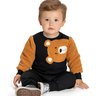 04 conjunto menino moletom blusao ursinho pelo e calca angero cinza claro 3