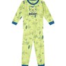 01 pijama menino camiseta e calca tigre roar brilha no escuro brandili verde claro 8