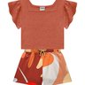 04 conjunto menina cropped e short mescla nanai terracota 12