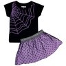 02 conjunto menina blusa e saia tule halloween teia kidstok lilas 2