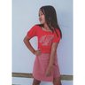 01 conjunto menina blusa folhagem e short saia botoes angero off white 12