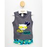 02 conjunto menino regata e bermuda tactel urso heroi catolele
