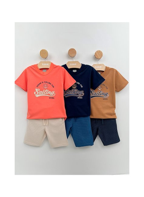 03 conjunto menino camiseta e bermuda moletinho sailing mundi caramelo 6