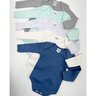 04 kit body liso c 5 bebe menino cores diversas kidstok diversas g