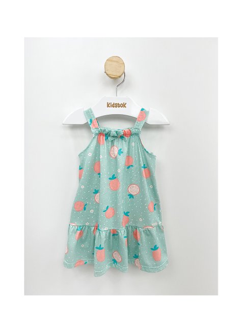 01 vestido bebe menina frutinhas brandili rosa m