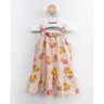 02 vestido bebe menina frutinhas brandili rosa m