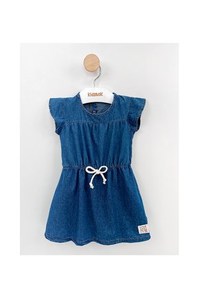 02 vestido menina jeans cordao trick nick jeans 8