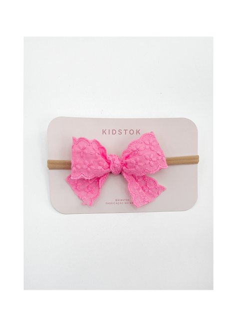 05 faixa laco bordado kidstok amarelo claro