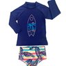 01 conjunto menino camiseta sunga uv prancha coqueiro kamylus azul marinho 12