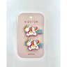 01 kit bico de pato unicornio asas kidstok branco
