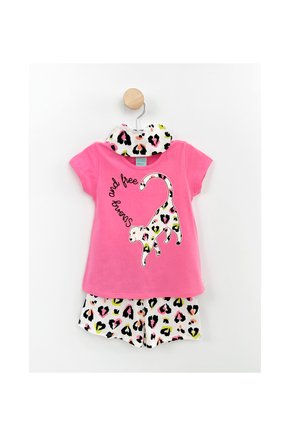 04 pijama menina tigresa brilha no escuro com mascara kyly branco 8