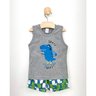 01 conjunto menino regata e bermuda tactel dino skate shuma kids cinza 2