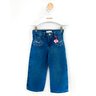 01 calca jeans menina wide leg bordado kidstok jeans 4
